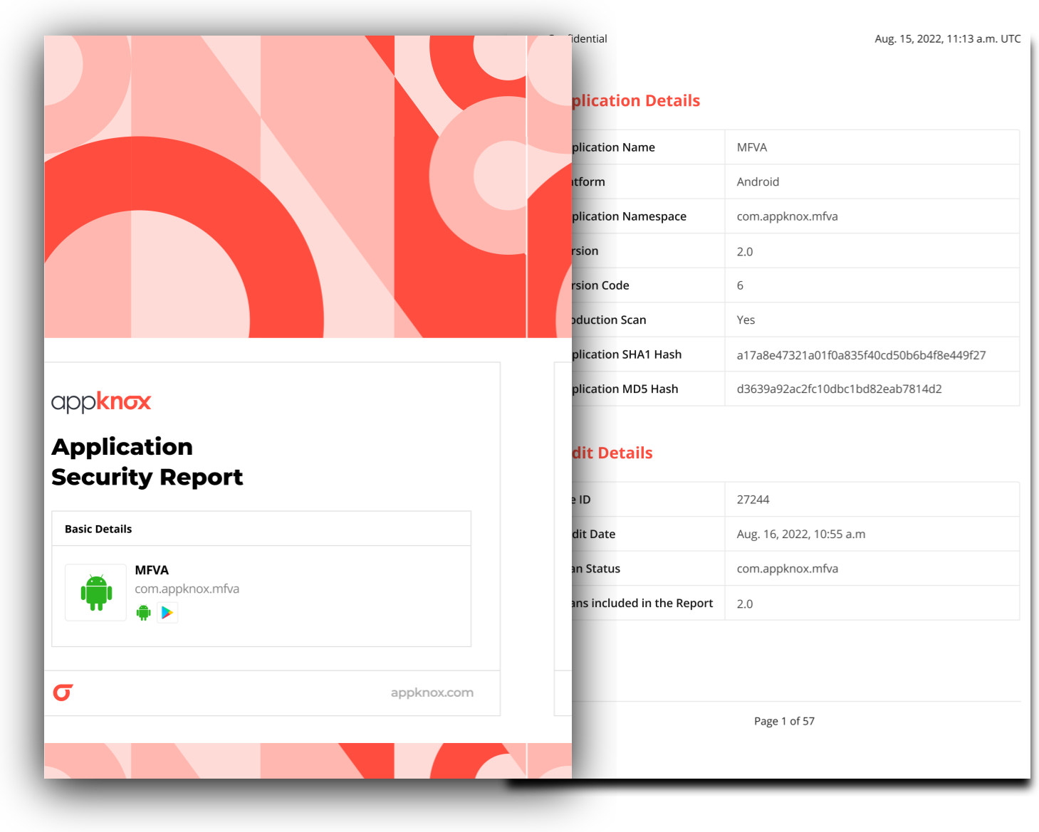 Appknox - Detailed Report with CVSS Score