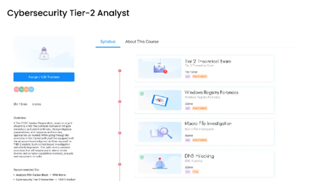 Cyberbit-Courses-Curated-by-Experts-Cybersecurity Training and Simulation platform