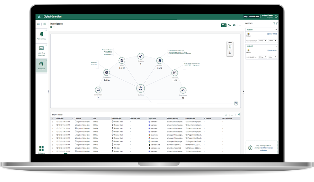 Fortra_Digital Guardian_Analytics and Reporting Cloud_Bulwark Technologies