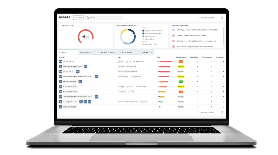 Next-Gen Vulnerability Management Platform - Holm Security - Attack Vector - Bulwark Technologies