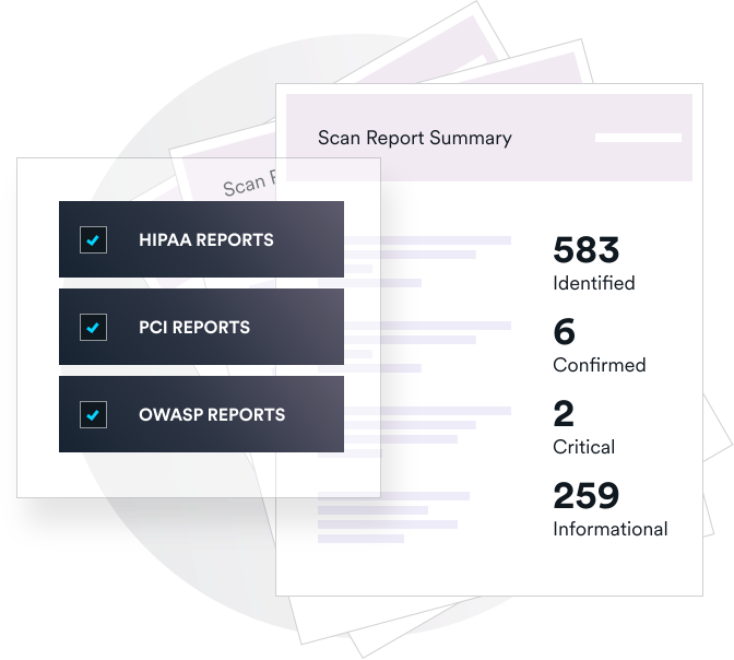 invicti-visibility-scan-report-summary-Bulwark Technologies